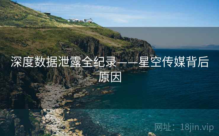深度数据泄露全纪录——星空传媒背后原因