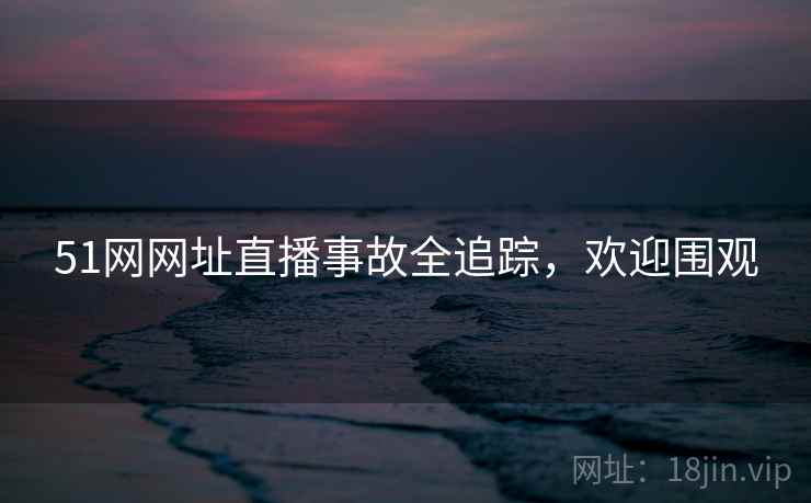 51网网址直播事故全追踪，欢迎围观