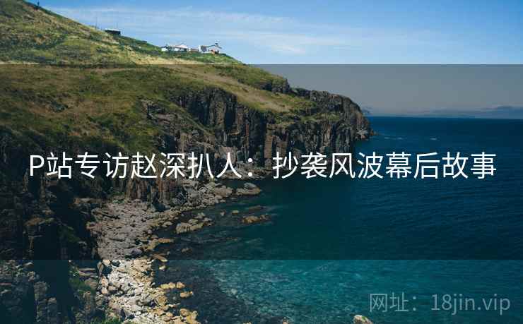 P站专访赵深扒人：抄袭风波幕后故事