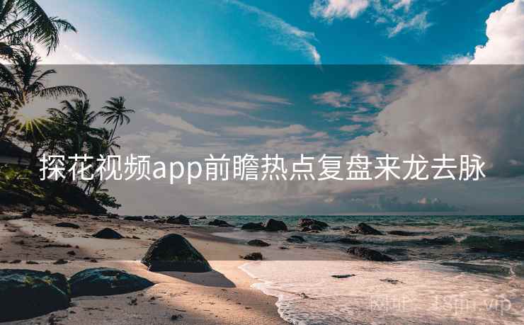 探花视频app前瞻热点复盘来龙去脉