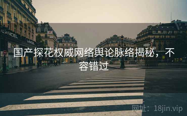 国产探花权威网络舆论脉络揭秘，不容错过